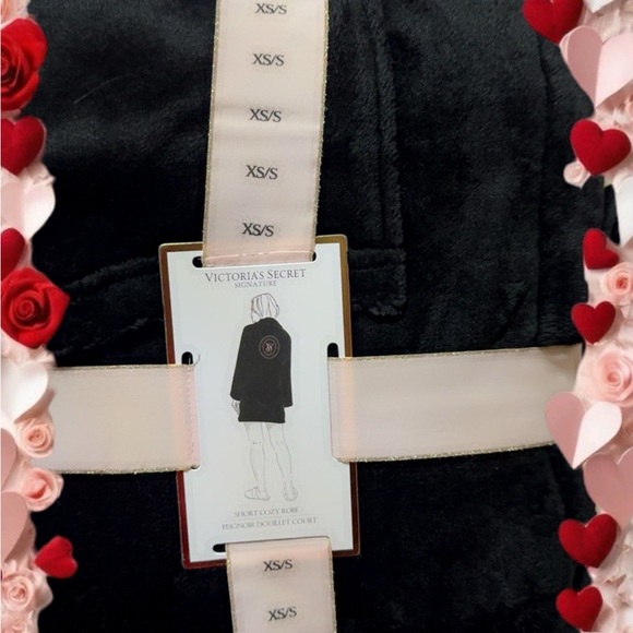 Victoria's Secret Black Signature Robe